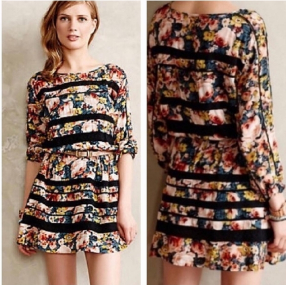 Holding Horses (Anthropologie) Garden Party Dress - Size M - Picture 1 of 10